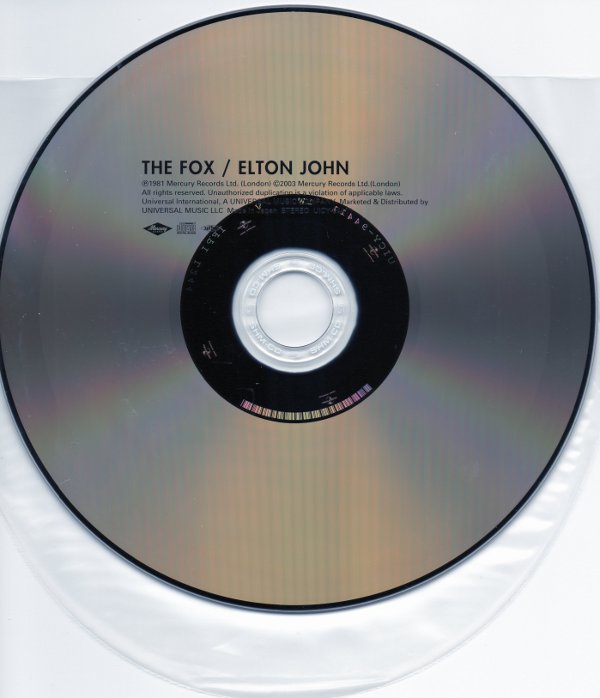 Cd, John, Elton - The Fox